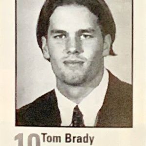 COPY - Tom Brady 1998 Game Day Michigan Wolverines vs Wisconsin